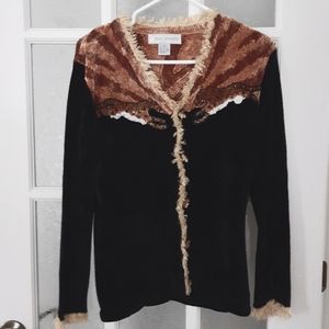 Vintage tiger cardigan
